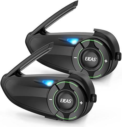 EJEAS Q8: The Ultimate CVC Noise-Canceling Bluetooth Helmet Headset for Motorcycle Riders