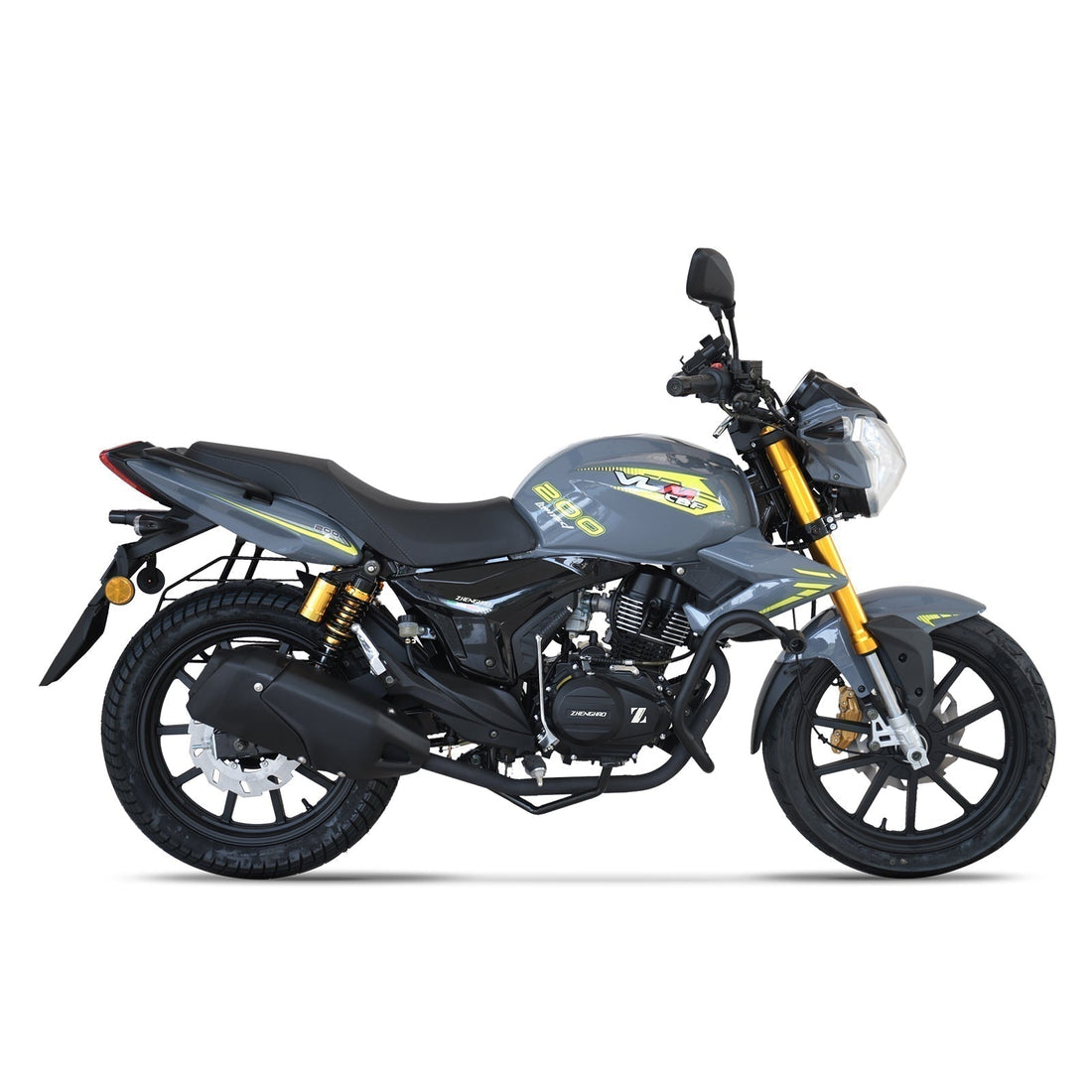 200cc Long-Distance Commuter Motorcycle with Large Fuel Tank